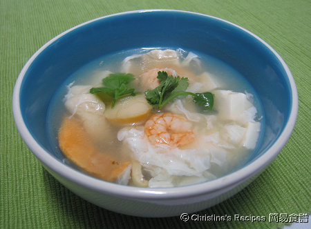 Seafood Tofu Soup Quick Chinese Soup Christine s Recipes